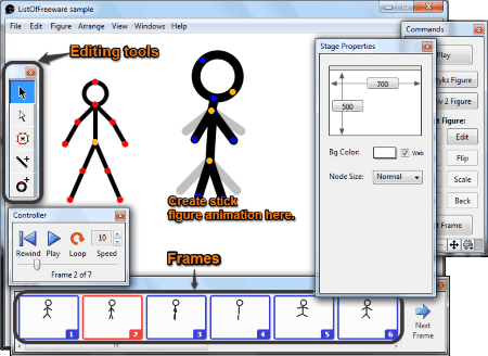 free stickman animation software